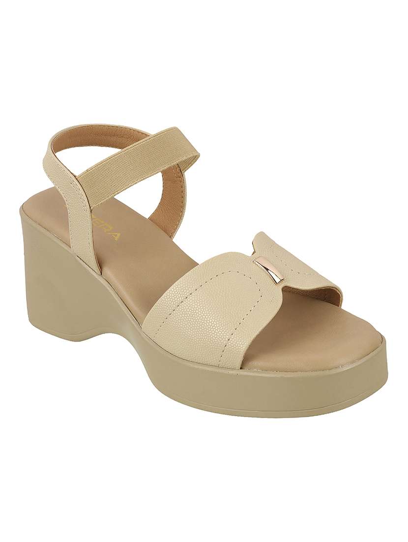 women solid back strap block heel sandal - 22251926 -  Standard Image - 1