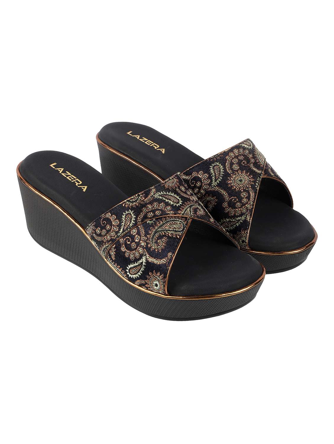 women slip on platform wedges - 22251932 -  Standard Image - 1