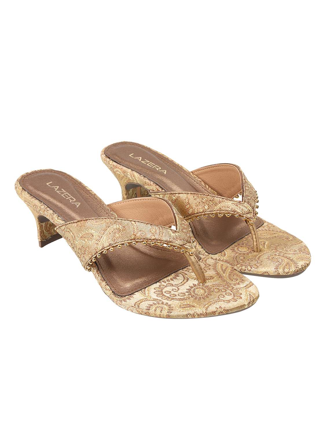 women slip on block heel sandal - 22251936 -  Standard Image - 1