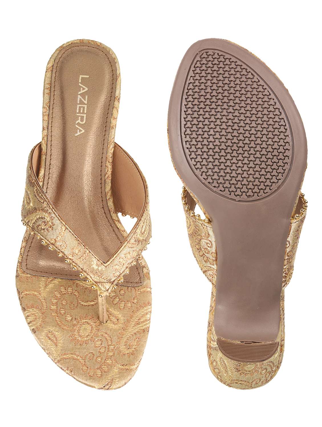 women slip on block heel sandal - 22251936 -  Standard Image - 6