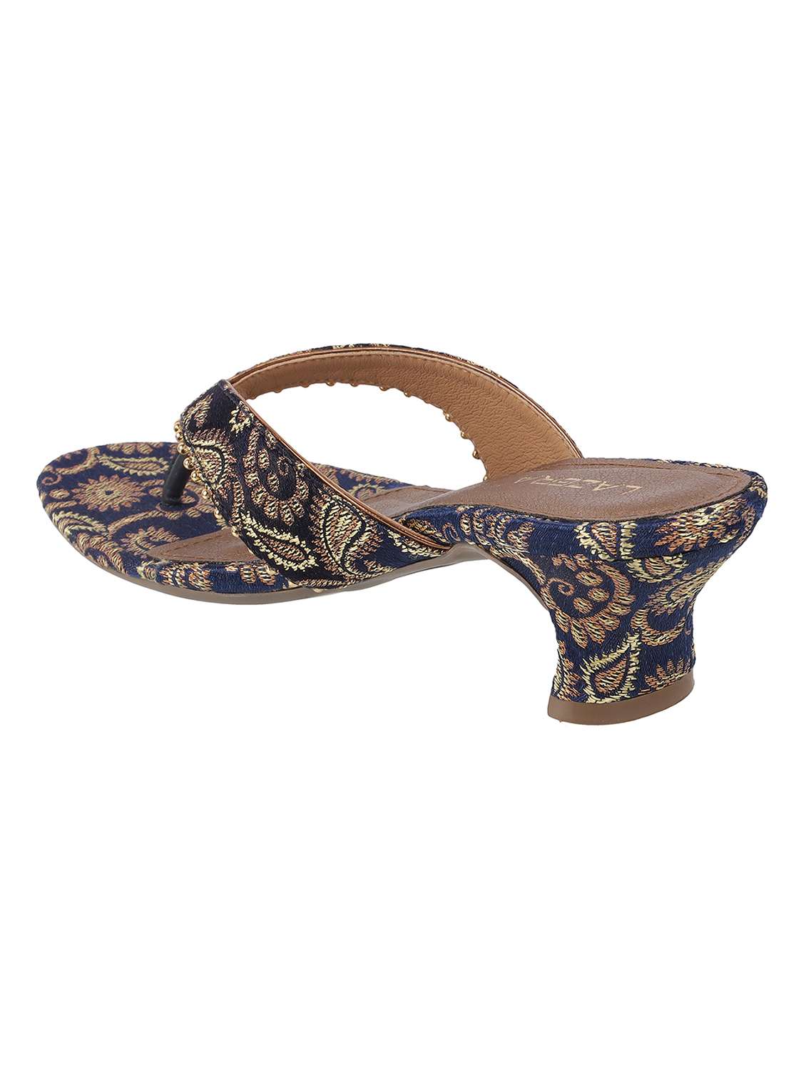 women slip on block heel sandal - 22251937 -  Standard Image - 4