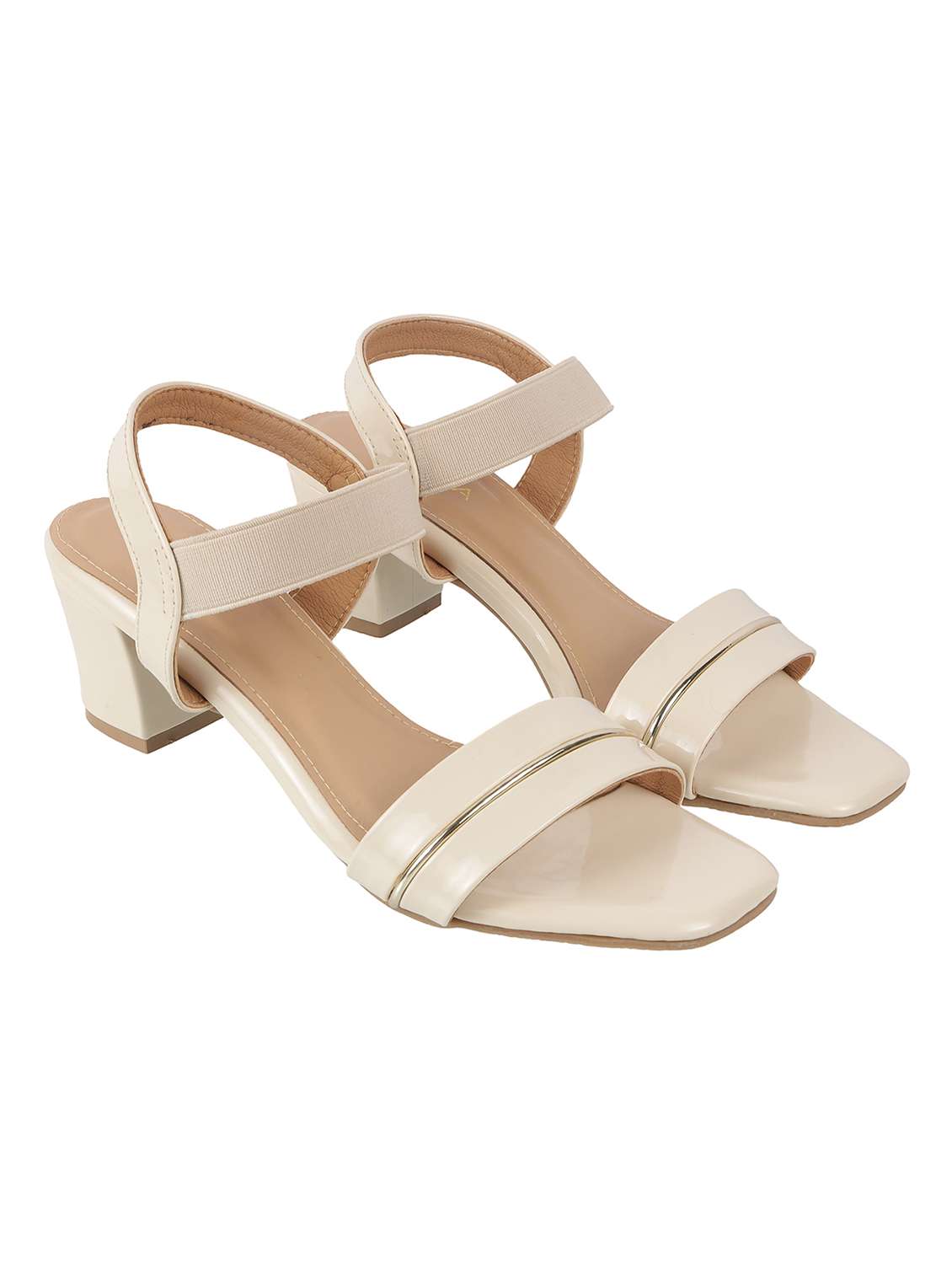 women back strap block heel sandal - 22251941 -  Standard Image - 1