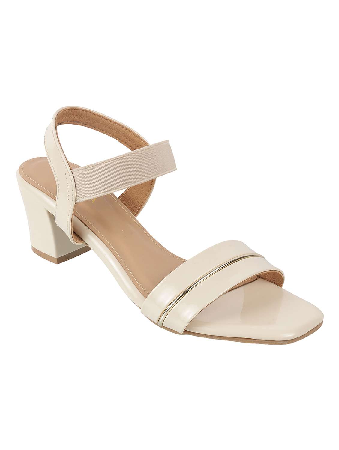 women back strap block heel sandal - 22251941 -  Standard Image - 4