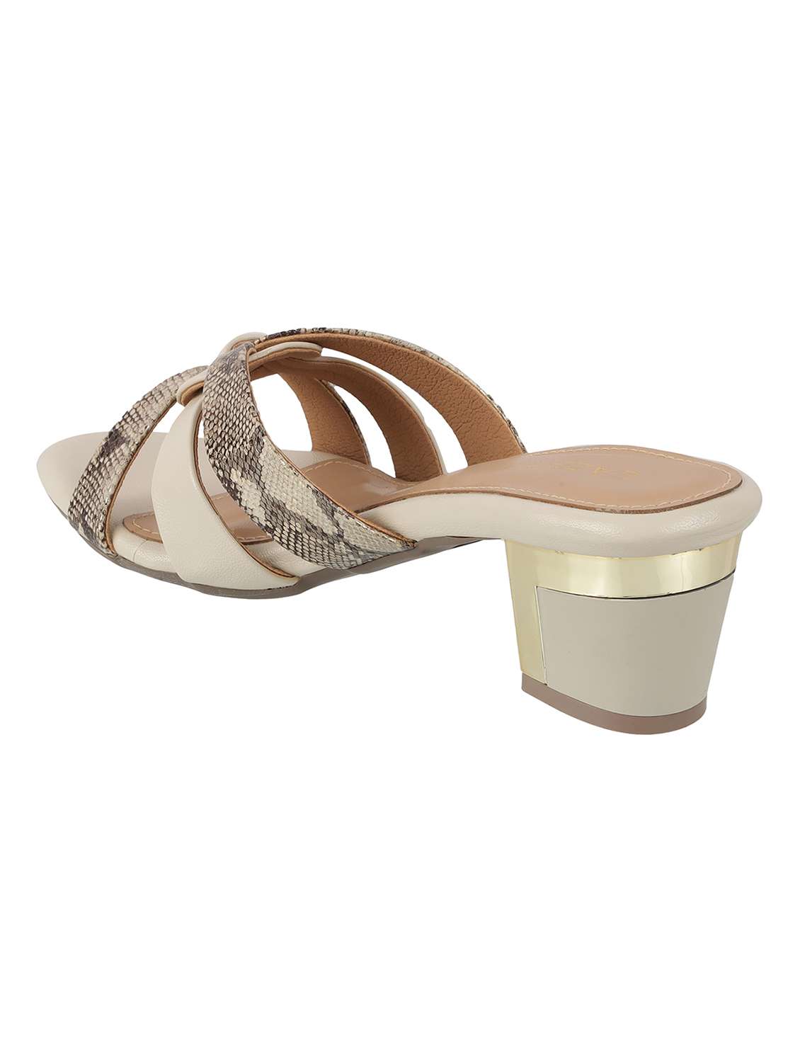 women slip on block heel sandal - 22251942 -  Standard Image - 4