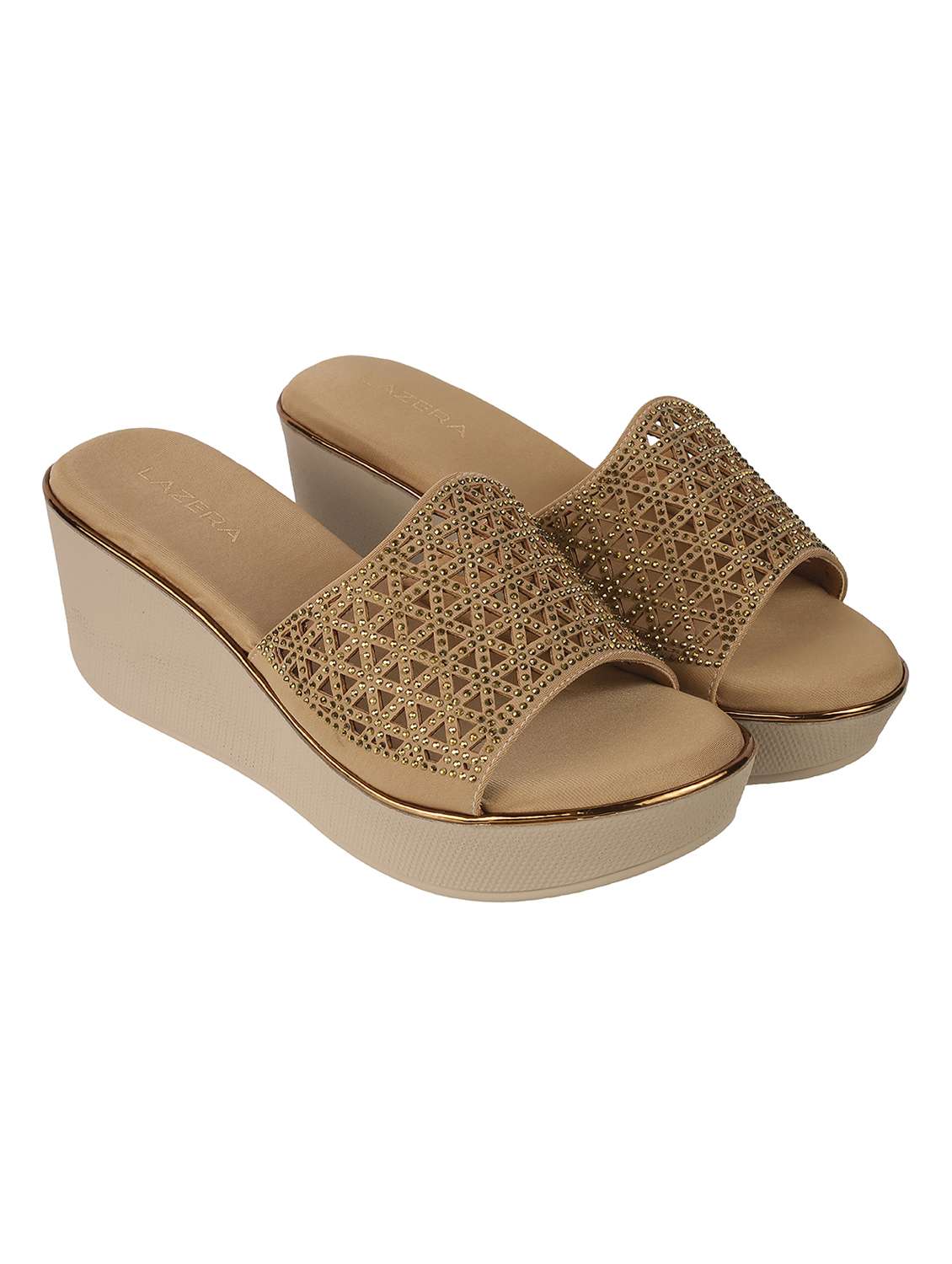 women slip on platform wedges - 22251945 -  Standard Image - 1
