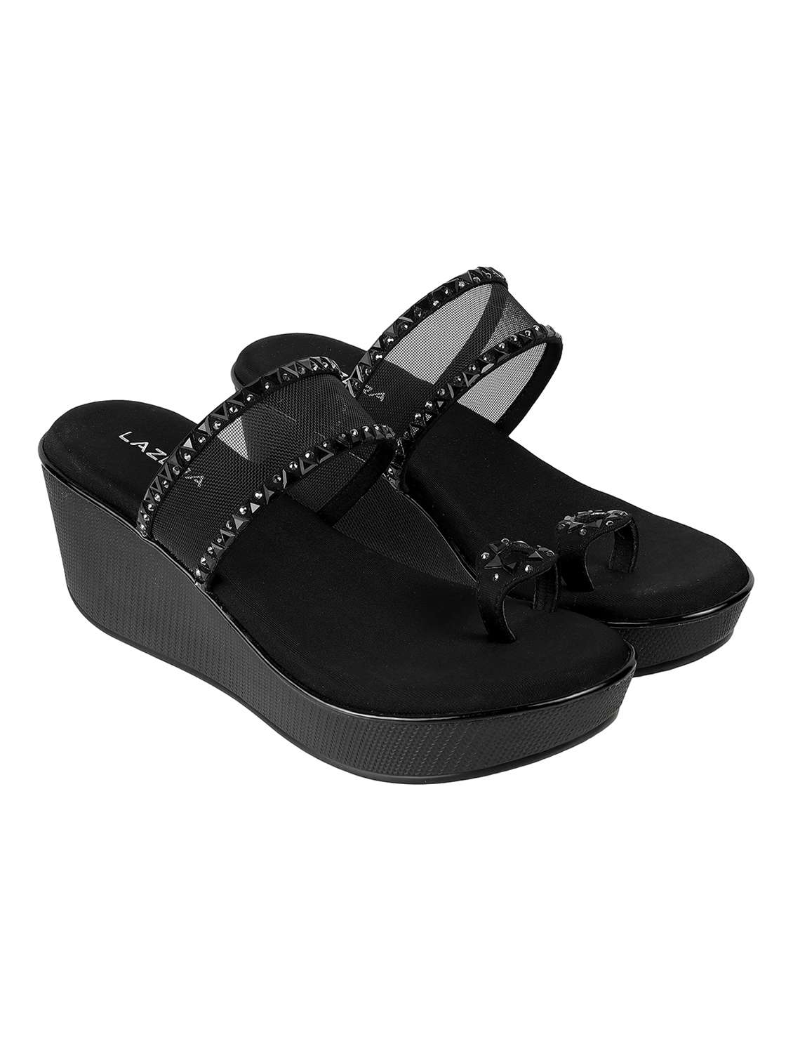 women slip on platform wedges - 22251952 -  Standard Image - 1