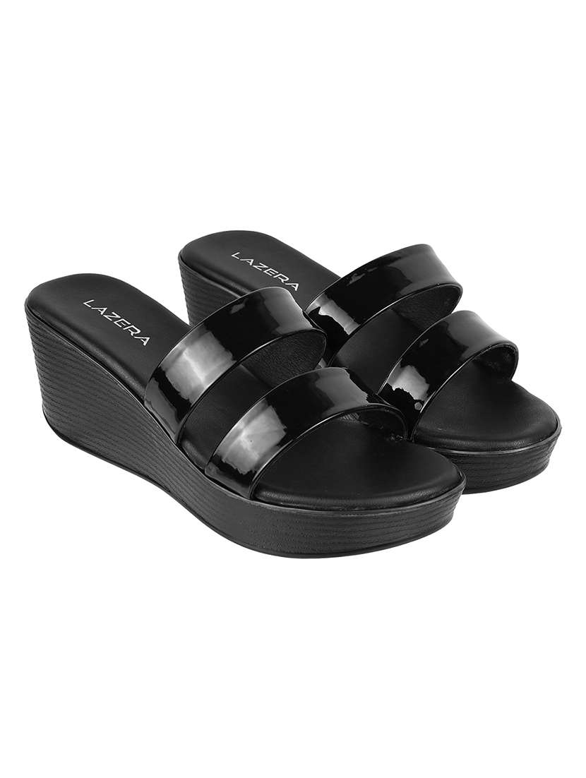 women slip on platform wedges - 22251956 -  Standard Image - 1