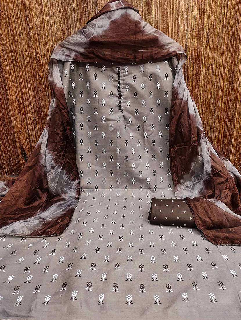 women floral unstitched suit set - 22252151 -  Standard Image - 1