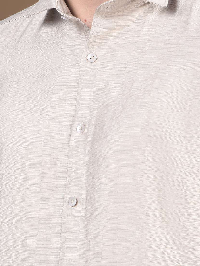 men collared long sleeve casual shirt - 22253183 -  Standard Image - 6