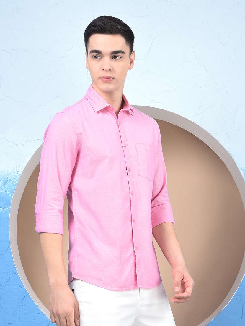 men collared long sleeve casual shirt - 22253192 -  Standard Image - 1