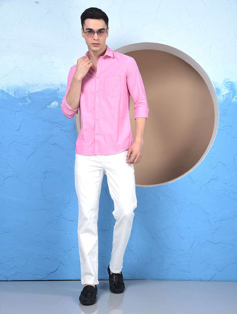 men collared long sleeve casual shirt - 22253192 -  Standard Image - 4