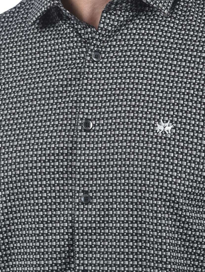 men collared long sleeve casual shirt - 22253238 -  Standard Image - 6