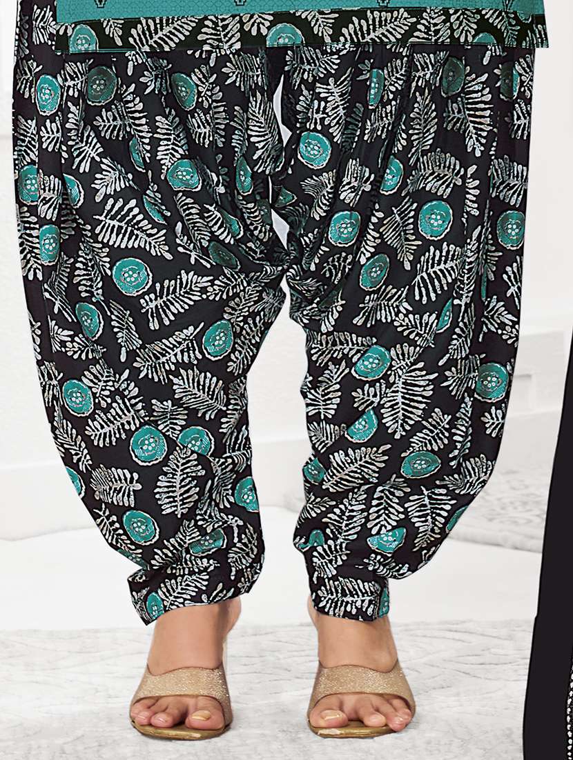 women printed three quarter sleeve kurta patiala with dupatta set - 22253334 -  Standard Image - 4