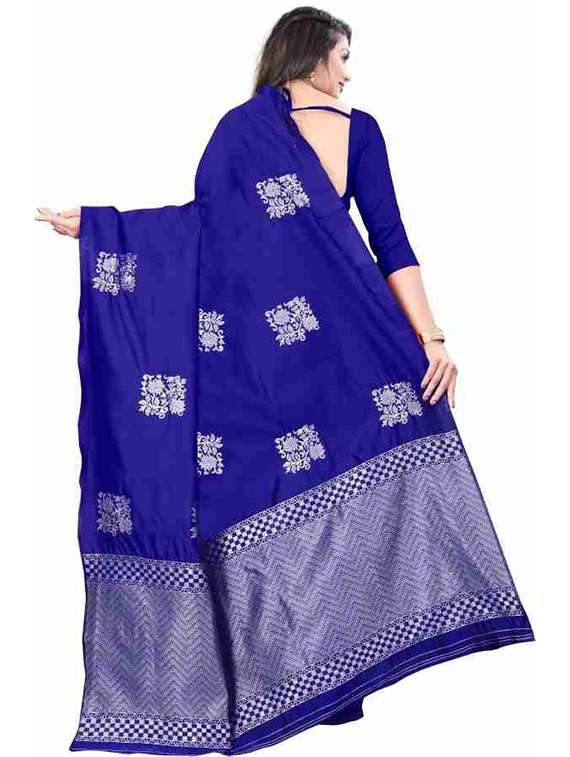 women self design banarasi saree with blouse - 22253532 -  Standard Image - 1