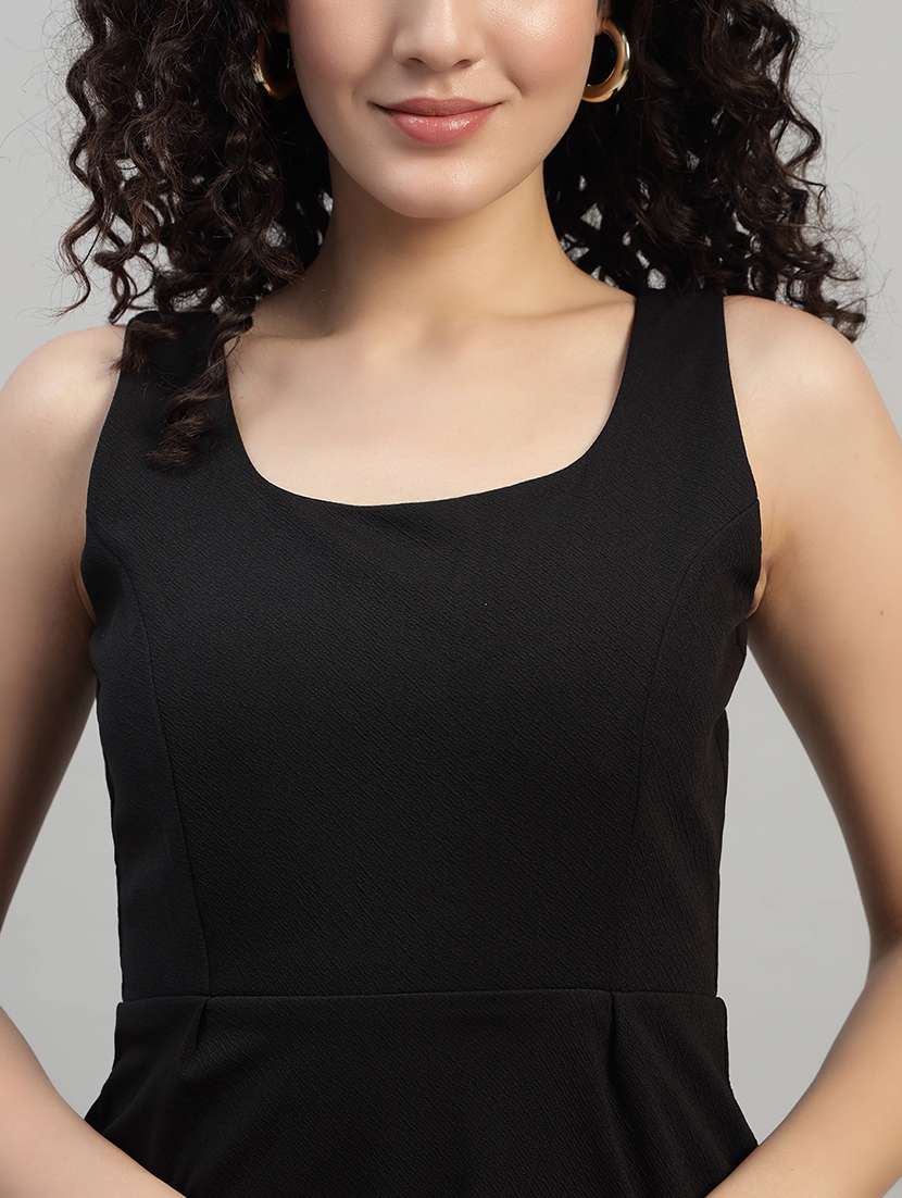 women solid sleeveless sheath dress - 22253632 -  Standard Image - 6