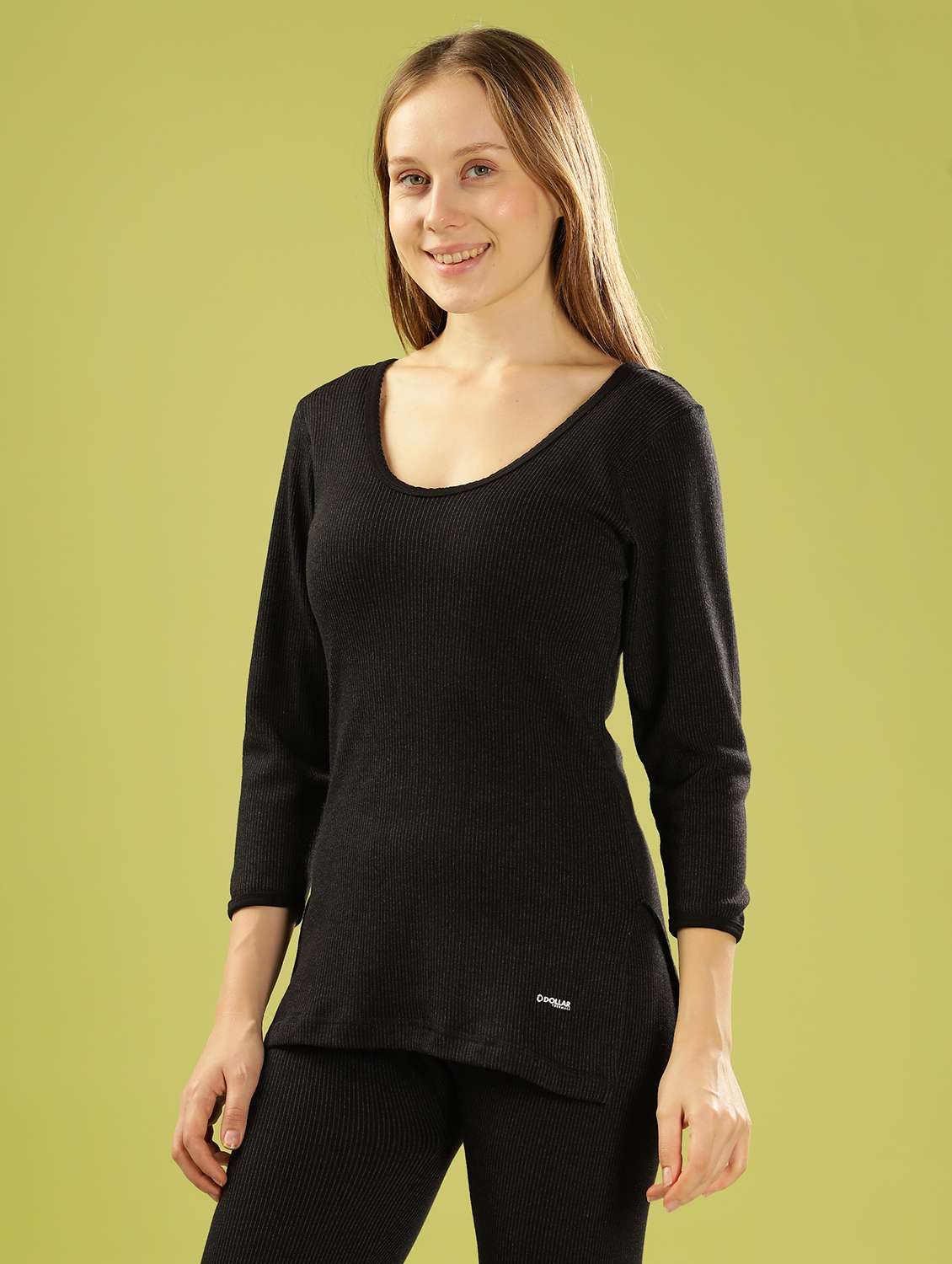 women pack of 2 solid thermal top - 22253959 -  Standard Image - 1