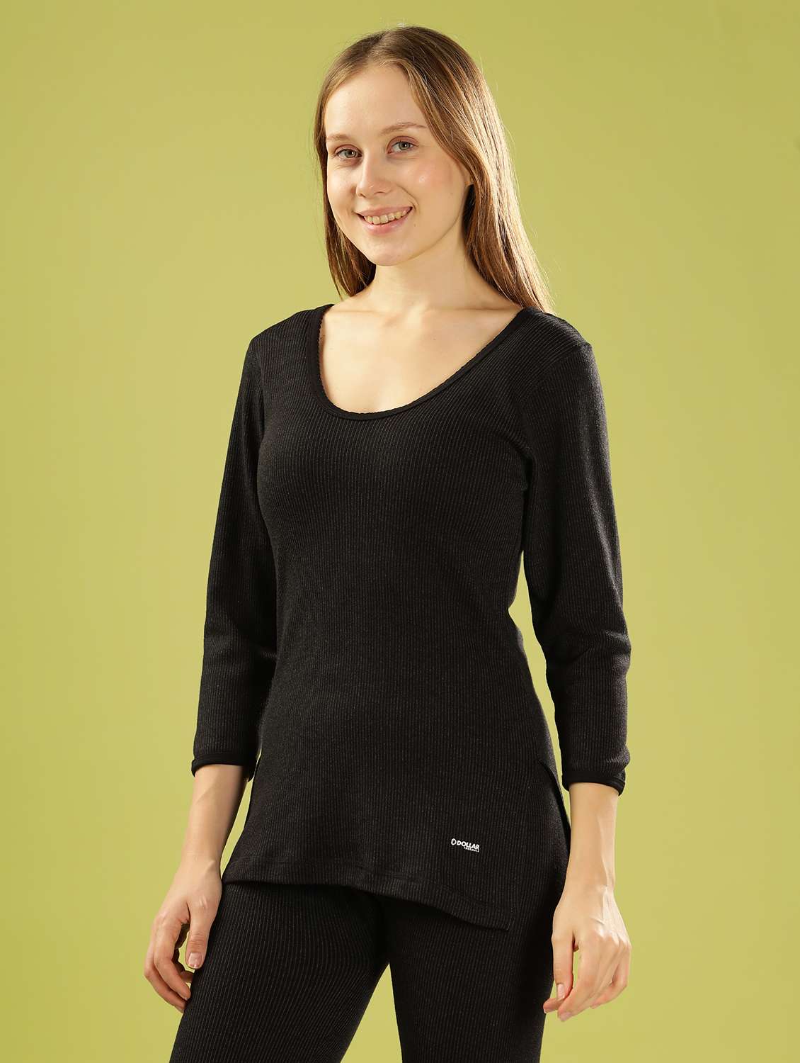 women pack of 2 solid thermal top - 22253960 -  Standard Image - 1