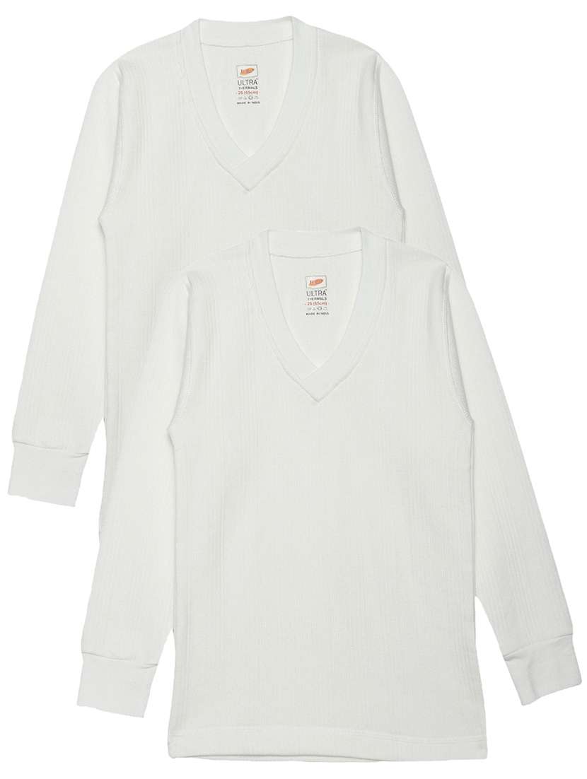 boys pack of 2 solid long sleeve thermal top - 22254048 -  Standard Image - 4