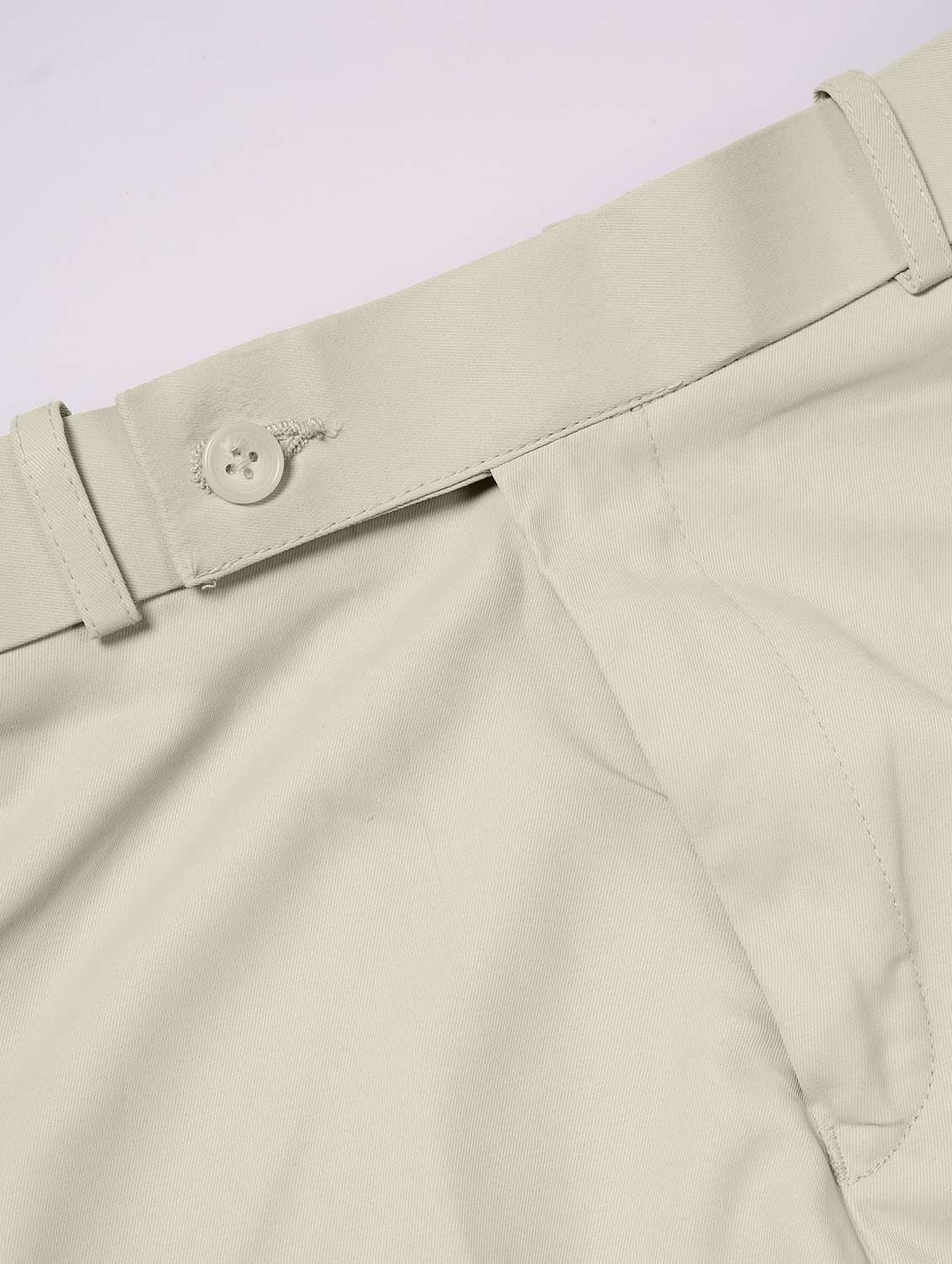 men solid mid rise straight formal trouser - 22254890 -  Standard Image - 4