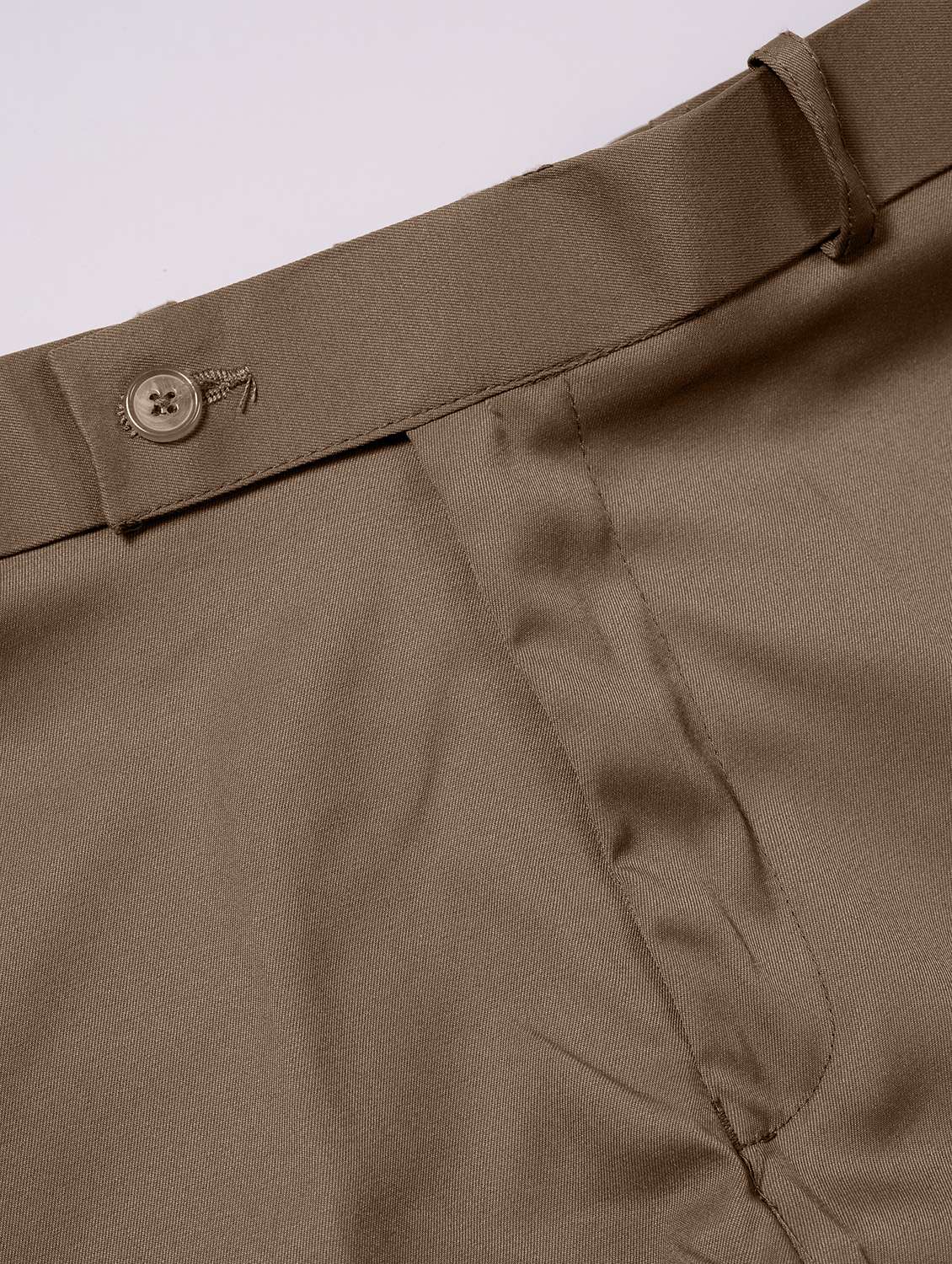 men solid mid rise straight formal trouser - 22254893 -  Standard Image - 4