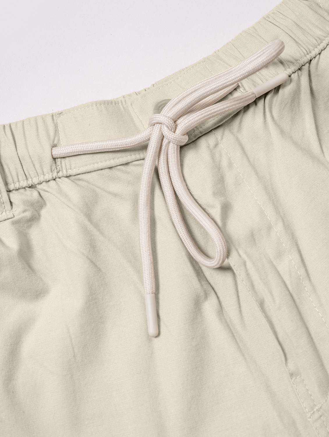 men solid mid rise cargo - 22254924 -  Standard Image - 4