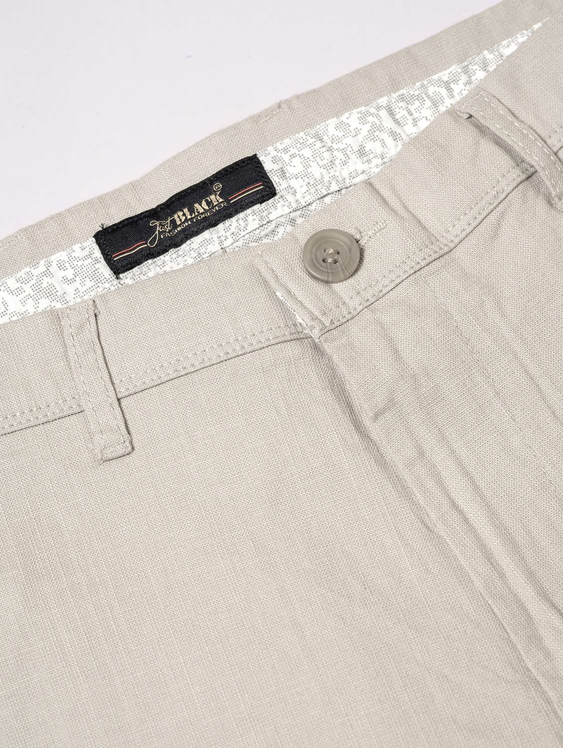 men solid mid rise slim fit chinos  - 22254929 -  Standard Image - 4