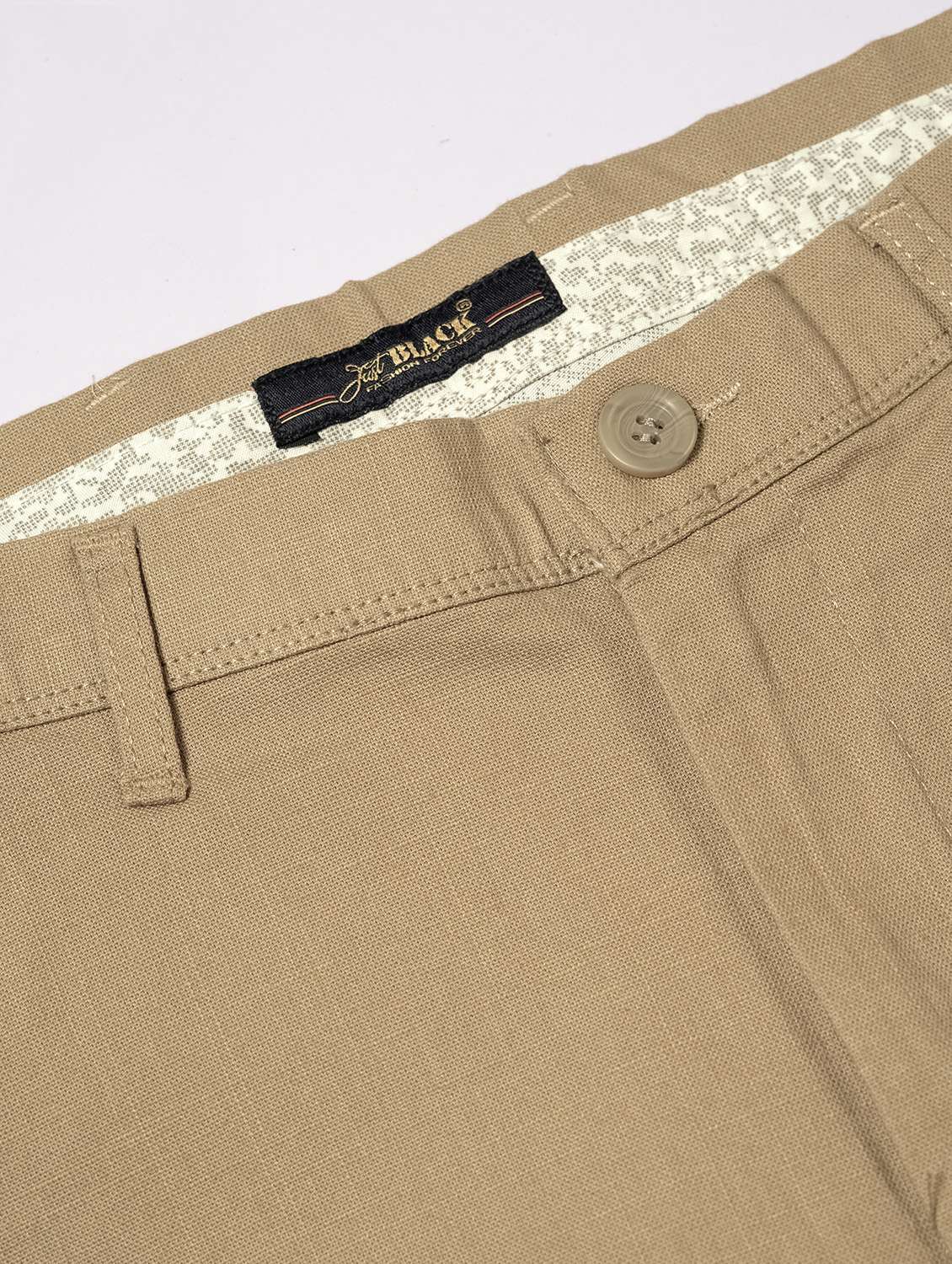 men solid mid rise straight fit chinos  - 22254934 -  Standard Image - 4