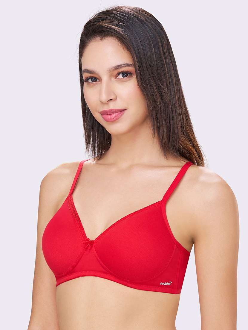 women pack of 2 solid lightly padded bra - 22254966 -  Standard Image - 1