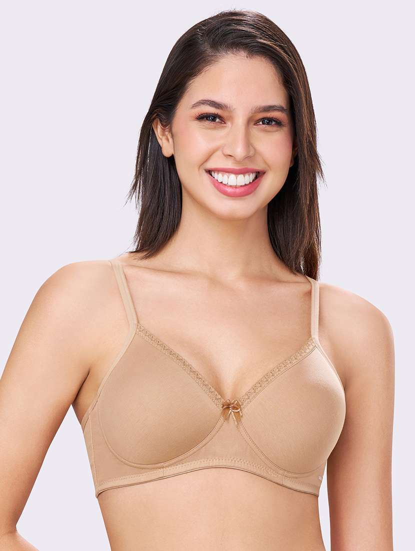 women pack of 2 solid lightly padded bra - 22254966 -  Standard Image - 4