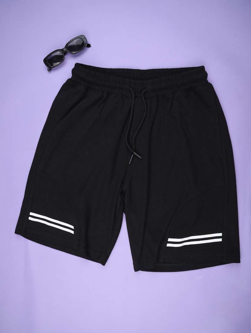Boys Tapered Mid Rise Regular Fit Shorts - 22255156 -  Standard Image - 1