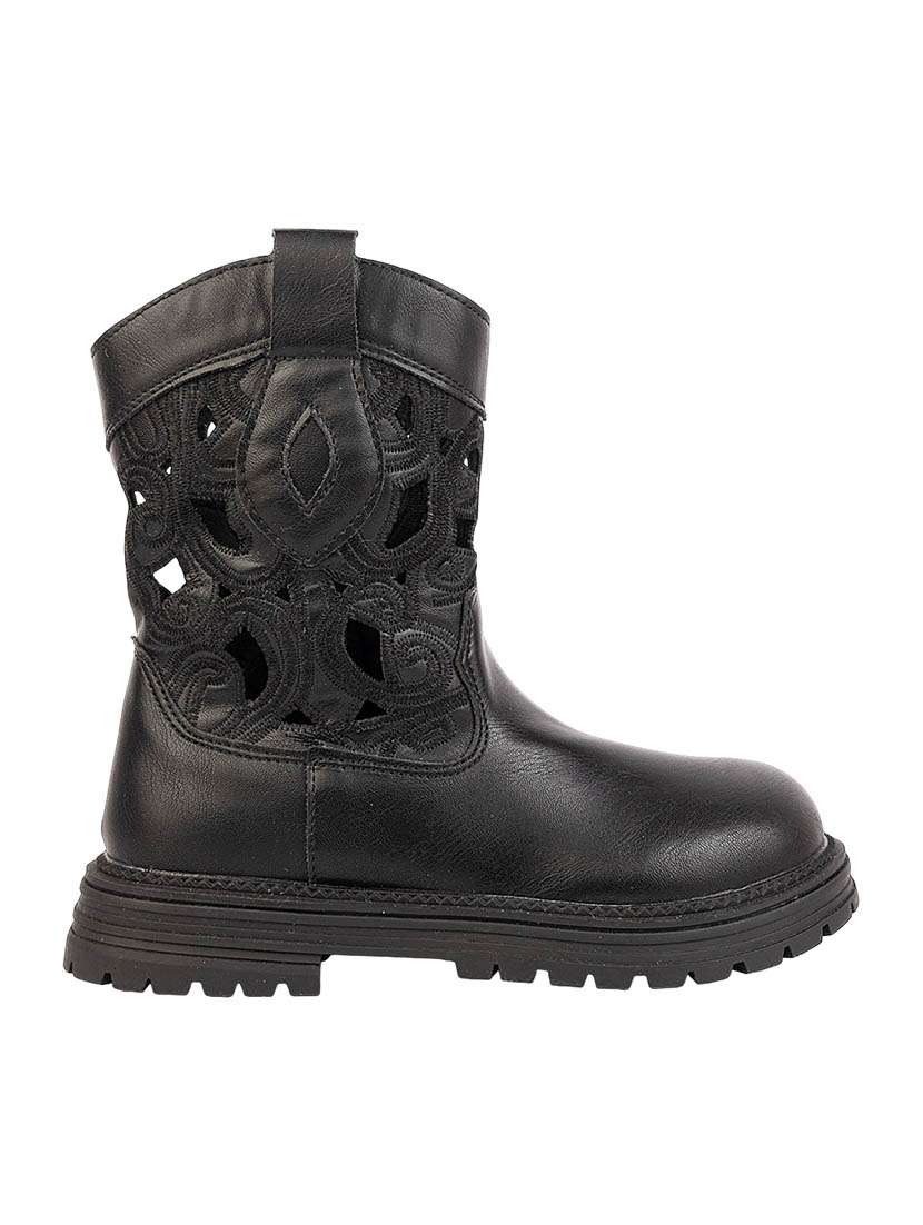 kids solid snkle length boots - 22255190 -  Standard Image - 4