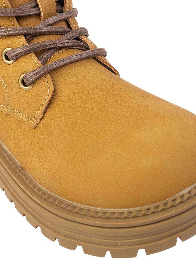 kids solid snkle length boots - 22255196 -  Standard Image - 6