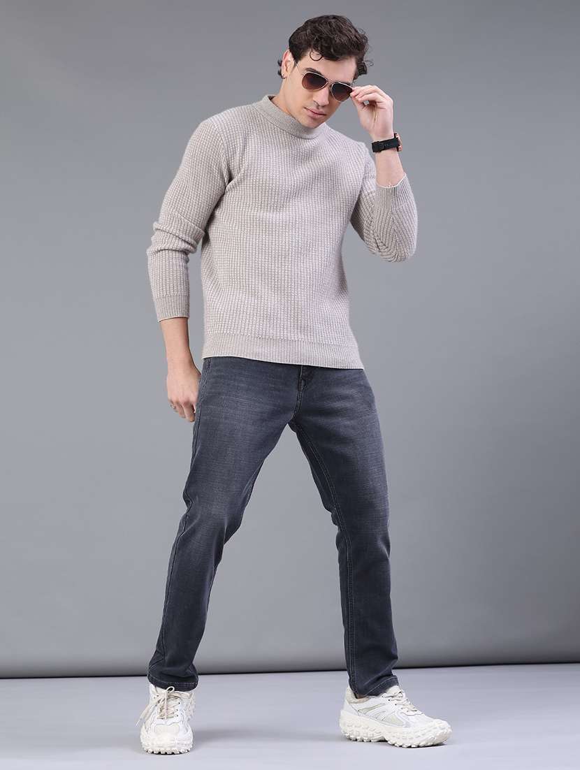 men washed mid rise full length jeans - 22257748 -  Standard Image - 4