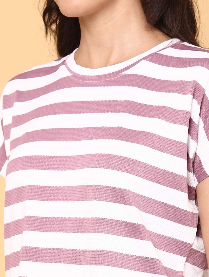 women striped short sleeve t-shirt - 22257784 -  Standard Image - 1