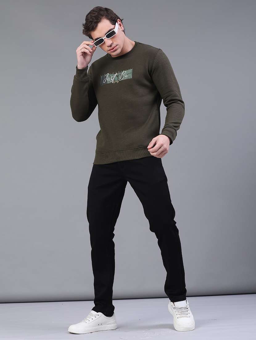 men plain mid rise full length jeans - 22258489 -  Standard Image - 4