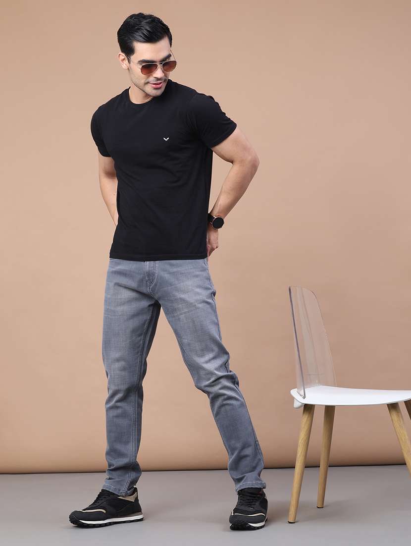men washed mid rise full length jeans - 22258498 -  Standard Image - 4
