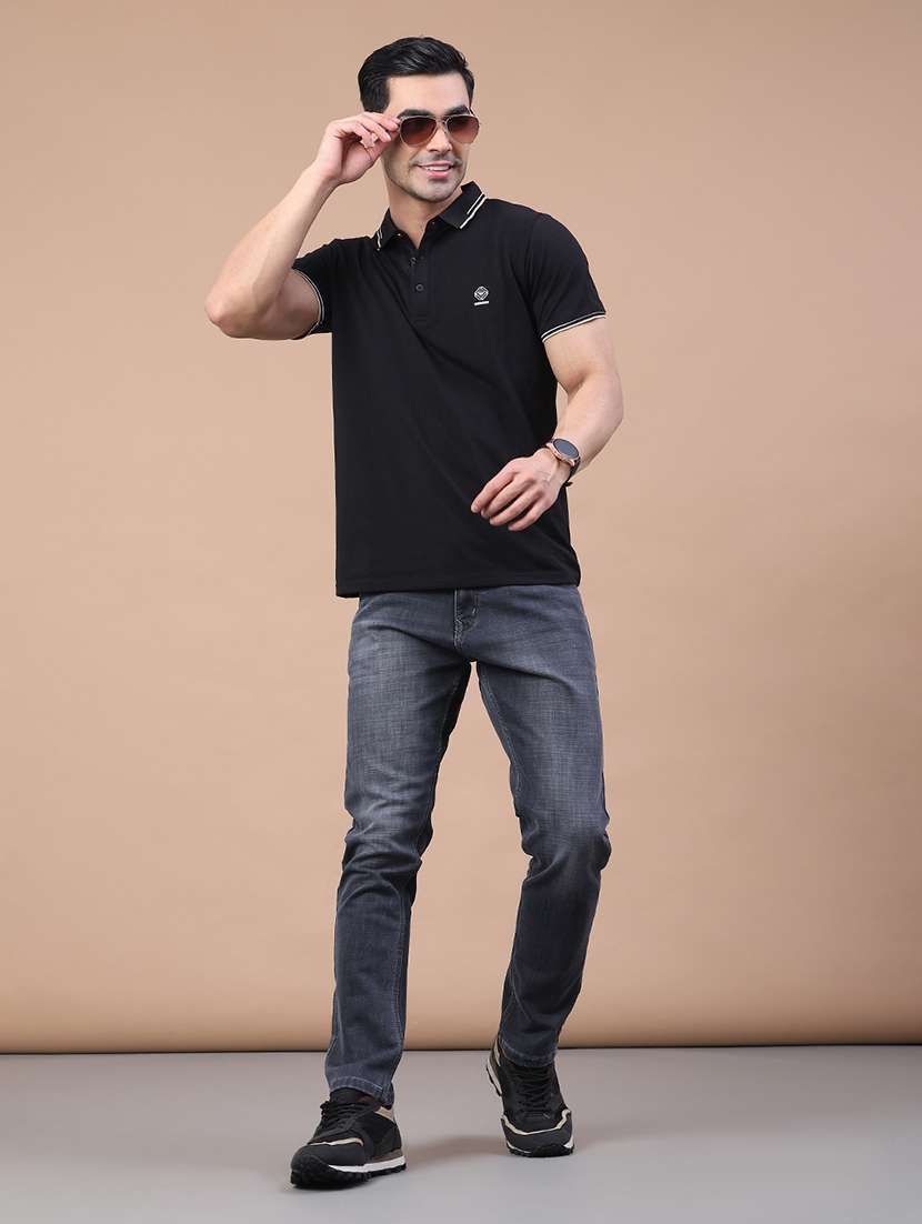 men washed mid rise full length jeans - 22258509 -  Standard Image - 4