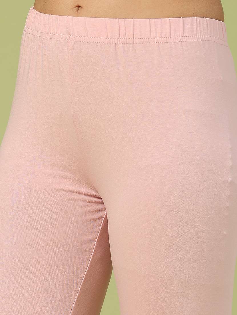 women solid mid rise legging - 22258765 -  Standard Image - 1