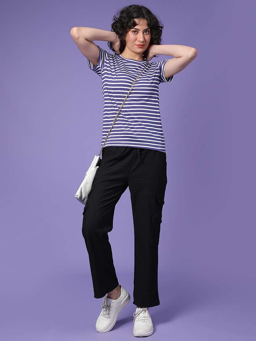 women striped short sleeve t-shirt - 22258787 -  Standard Image - 4