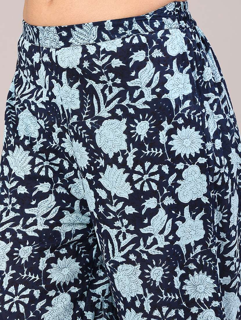 Women Floral Printed Mid Rise Salwar - 22259239 -  Standard Image - 4
