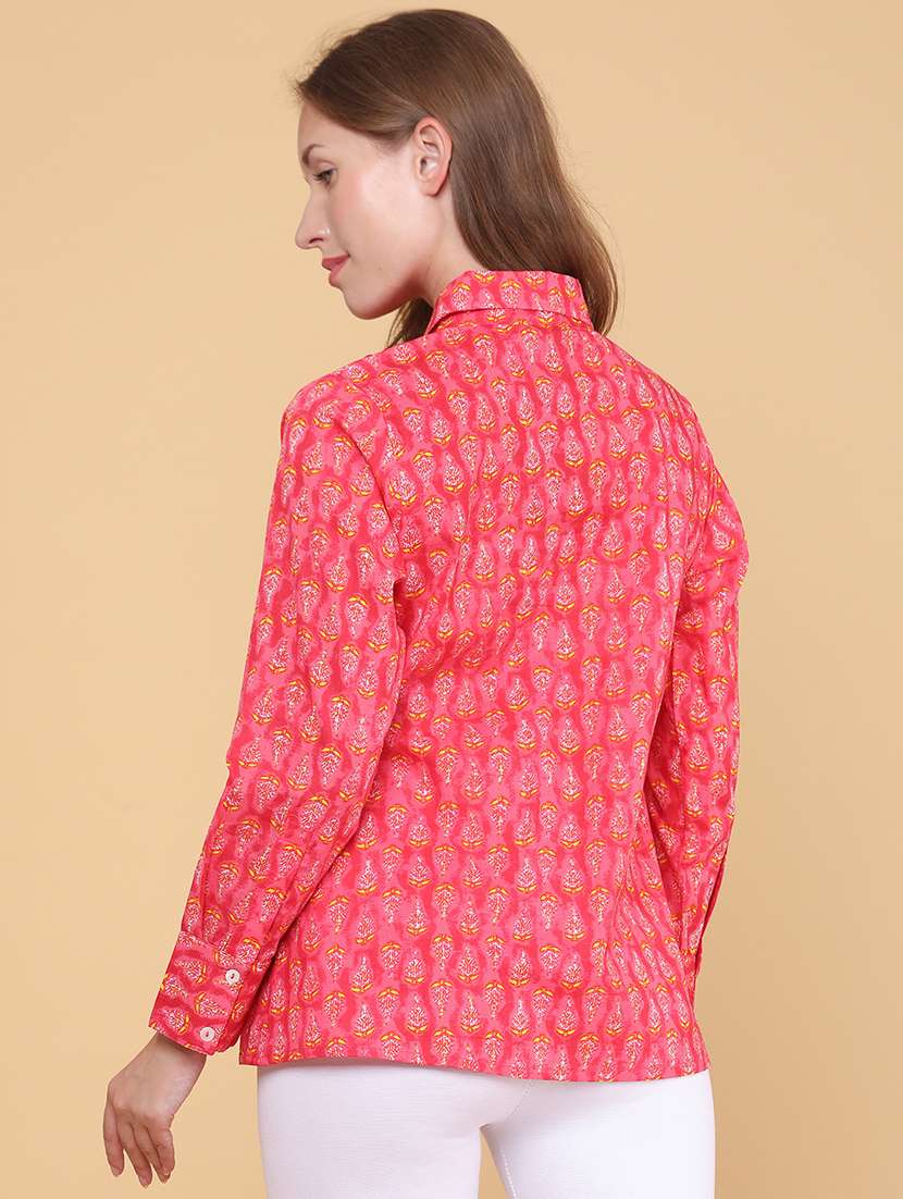 Women Printed Long Sleeves Regular Shirt - 22259294 -  Standard Image - 4