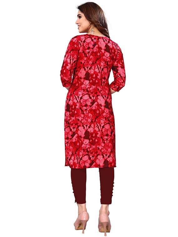 women pack of 2 printed straight kurta - 22259330 -  Standard Image - 1