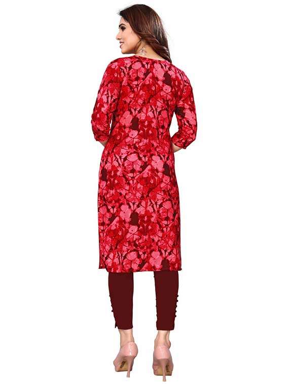 women pack of 2 printed straight kurta - 22259500 -  Standard Image - 1