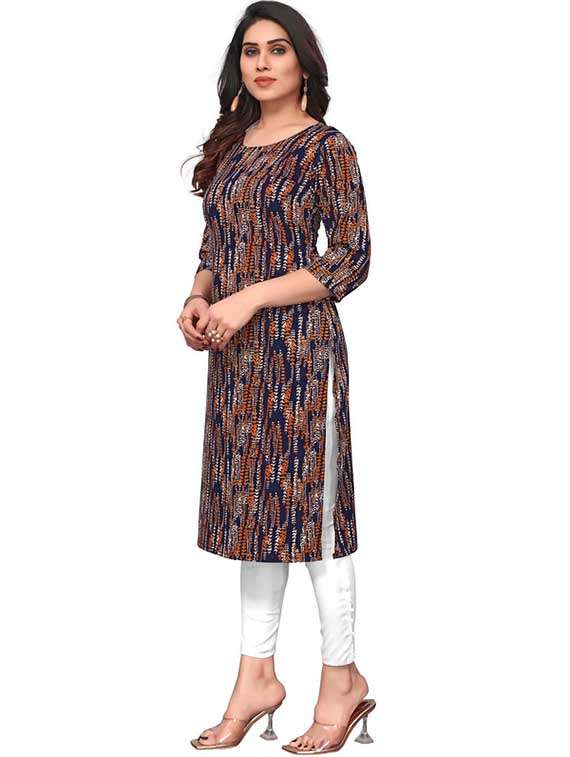 women pack of 2 printed straight kurta - 22259605 -  Standard Image - 1
