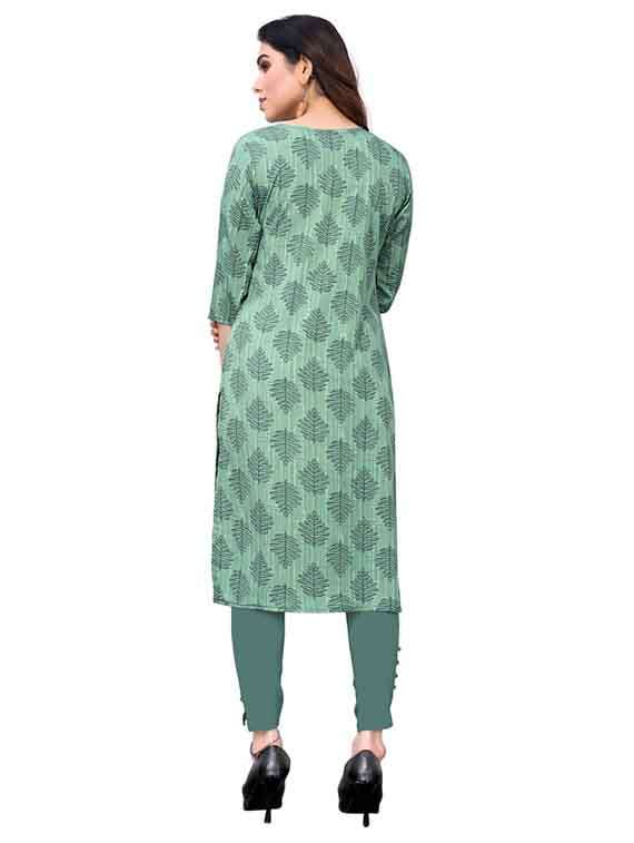 women pack of 4 printed three quarter sleeve straight kurta - 22259884 -  Standard Image - 1