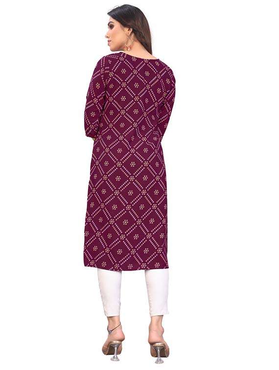women pack of 2 printed straight kurta - 22260057 -  Standard Image - 1