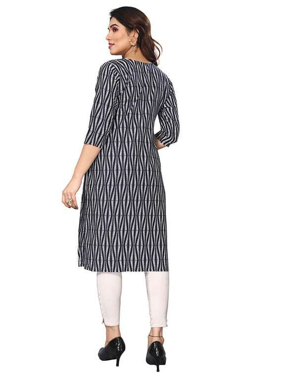 women pack of 2 printed straight kurta - 22260136 -  Standard Image - 1