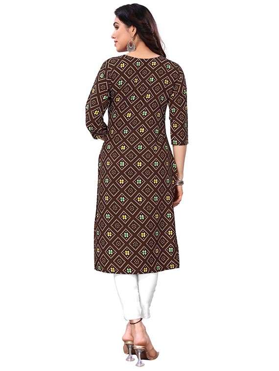 women pack of 2 printed straight kurta - 22260152 -  Standard Image - 1