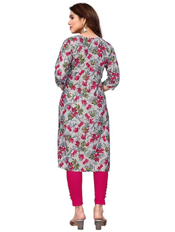 women pack of 2 printed straight kurta - 22260161 -  Standard Image - 1