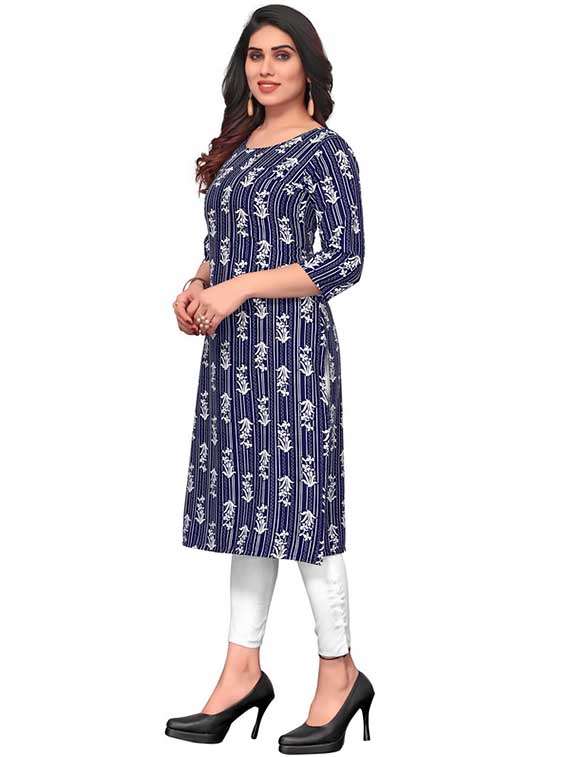 women pack of 2 printed straight kurta - 22260375 -  Standard Image - 1